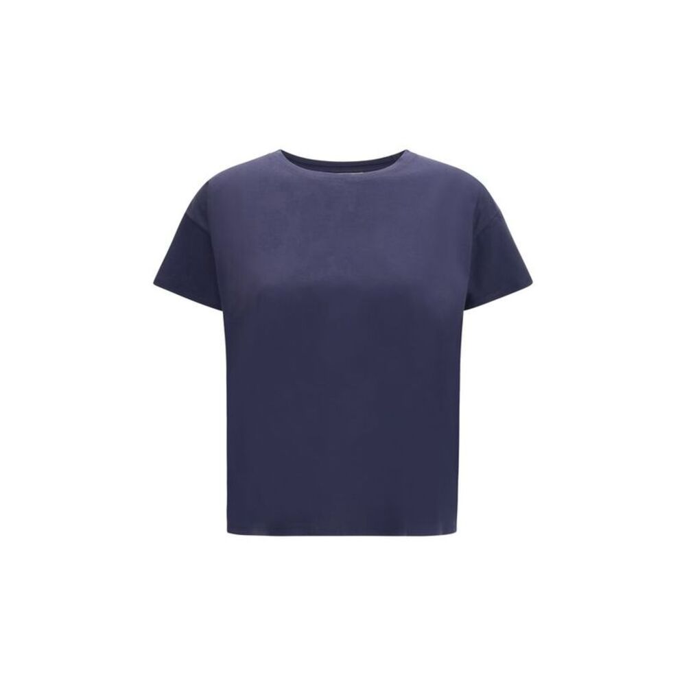 Loulou De Saison Blue Cotton Women's T-Shirt